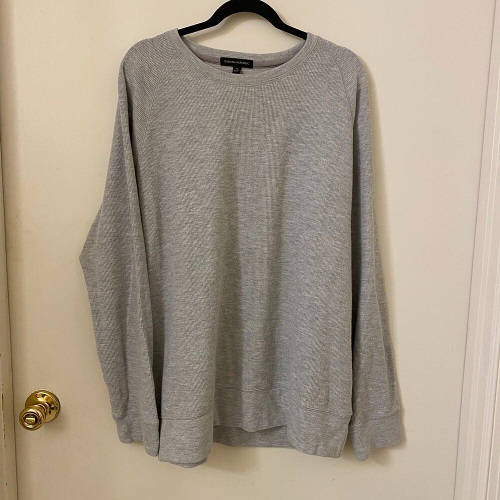 Like New Grey Banana Republic sweatshirt